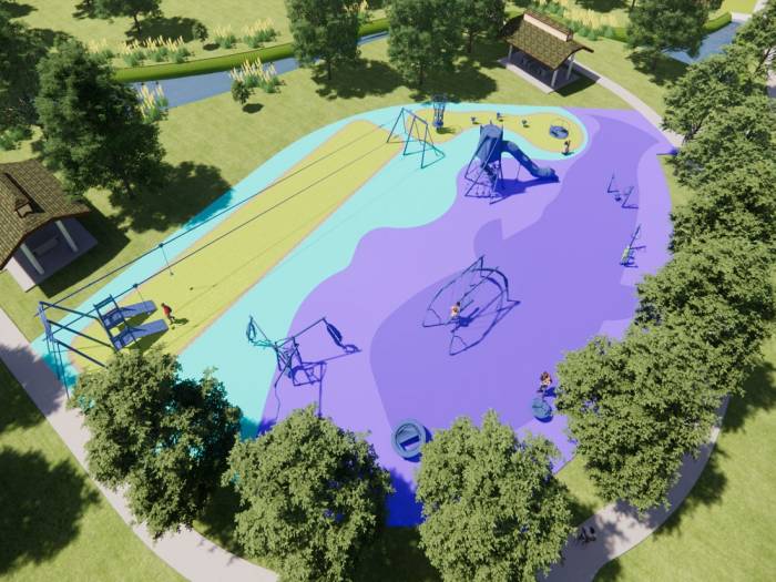 [Wheelchair Accessible Age Playground]
